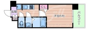 エグゼ江坂の物件間取画像